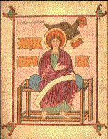 John the Evangelist from the Lindisfarne Gospels