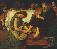 Ford Madox Brown: Jesus Washing Peter's Feet