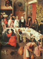 Hieronymous Bosch: Marriage Feast at Cana