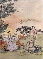 Chinese Bible Paintings: Samaritan Woman