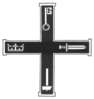 Rudolf Koch - Symbols Cross